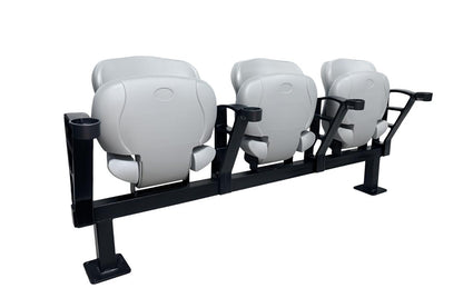 MT-2050 Tip-Up Folding Double Wall Backrest Stadium Seat