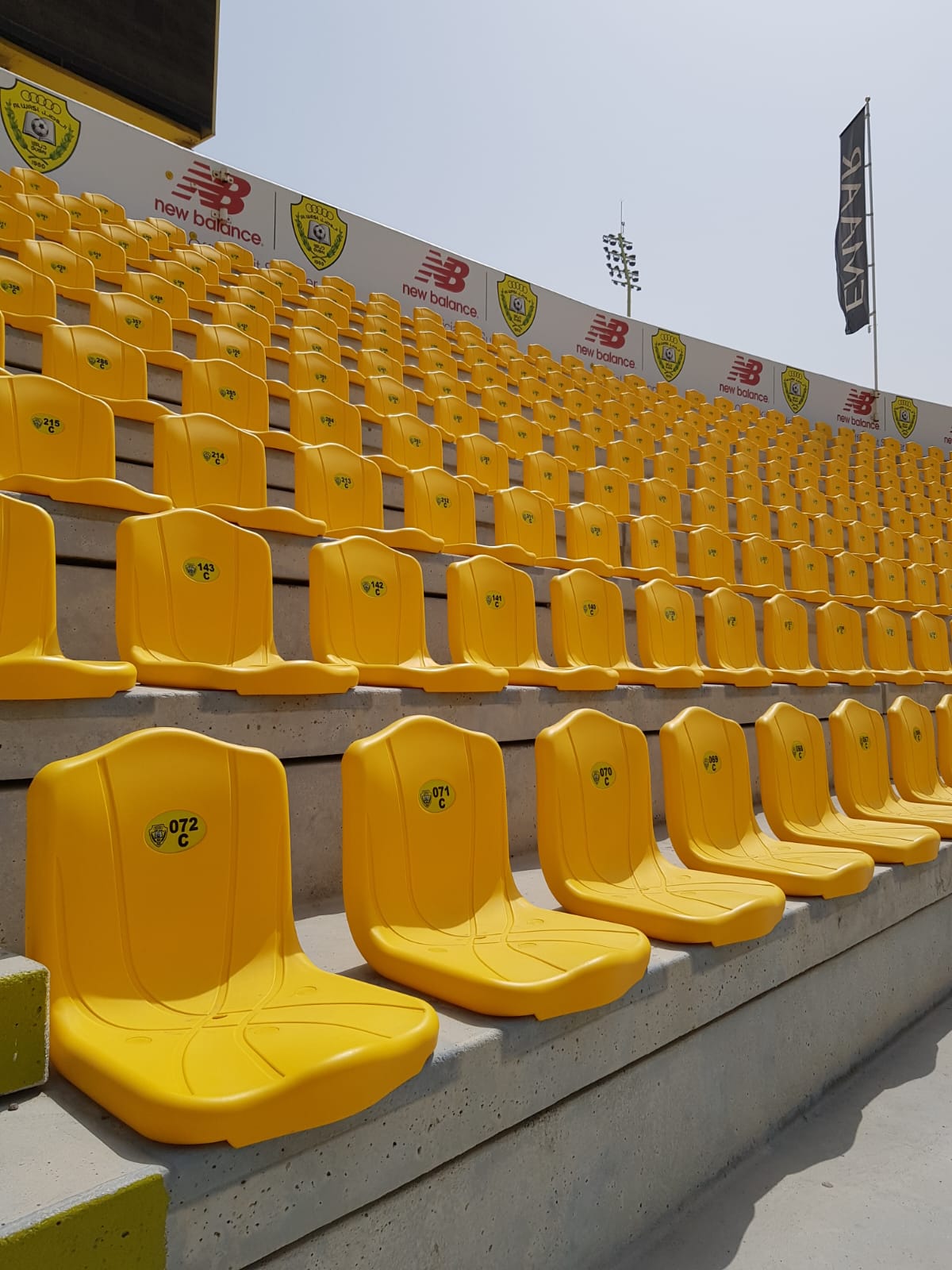 MT-2031 Backrest Double Layer Stadium Seat